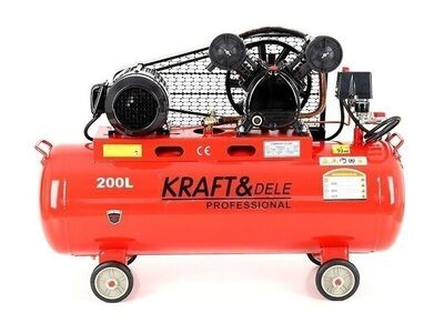 Õlikompressor KD407 200L 2 kolviga 400V