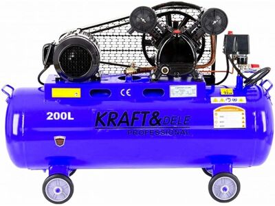 Õlikompressor 200L  400V KD4063, 2 kolbi