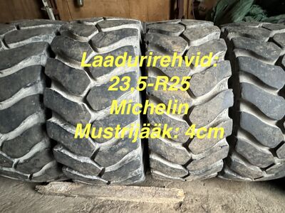 Laadurirehvid: 23,5-R25 Michelin / Kasutatud