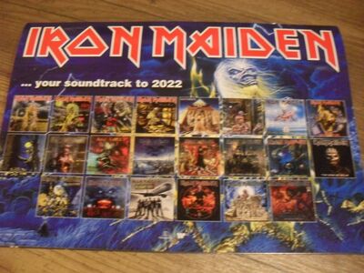 Iron Maideni seinakalender