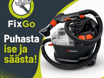 Rentida tekstiilipesur Würth SEG 10 COMPACT