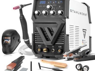 Комбинированный сварочный аппарат STAHLWERK AC/DC TIG 200 ST IGBT