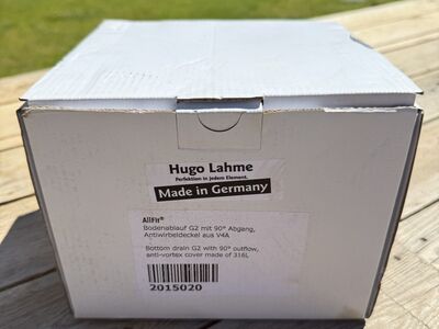 Basseini põhjaklapp Hugo Lahme, Allfit, 95€