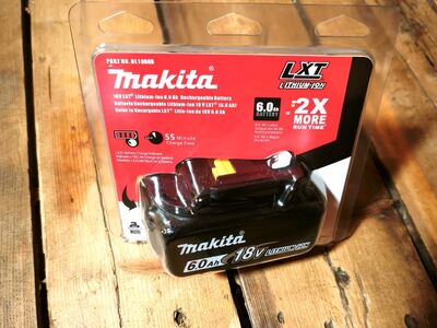 Müüa uus 6.0Ah, 18V aku MAKITA akutööriistadele