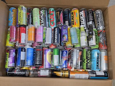 Energy Drink Collection 1000 - MORE CANS/BOTTLES