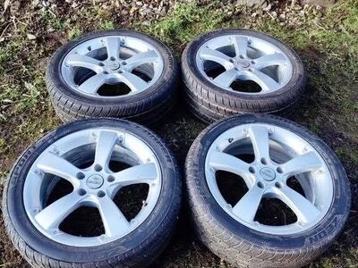 Valuveljed 17" 5x114,3 Mangels + suverehvid 225/45
