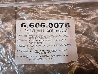 Lavor survepesuri ventiil 6.605.0078