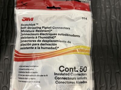 3M Scotchlok 314 kaabliliitmikud