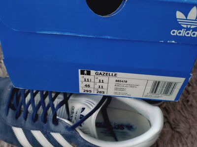 Kasutatud heas korras Adidas Gazelle tossud, 45.5