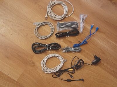 Kaablid, juhtmed, adaptrid