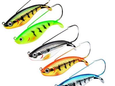 Voblerid/rohuvabad landid 5tk 8,5cm 21g