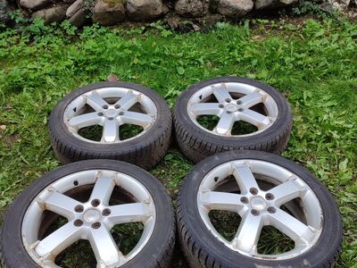 Valuveljed 17" 5x108 Borbet + lamellid 205/50