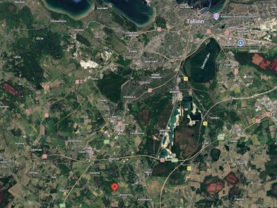 Kinnistu Saku vallas, Üksnurme külas. 4.1 Ha.