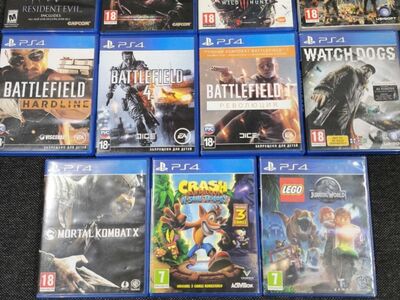 PS4 Sony PlayStation 4 mängud Resident Evil Crash