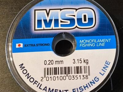 Kalastus õngenöör MSO 100m 3,15-6,5kg Jaapan