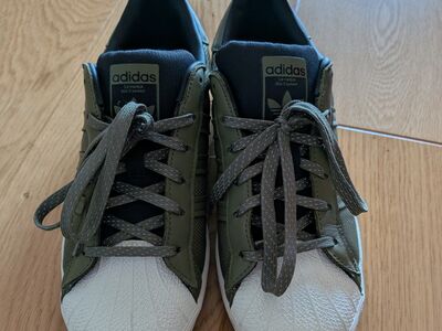 Müüa Adidas Superstar Olive Green – Vähe kantud, n
