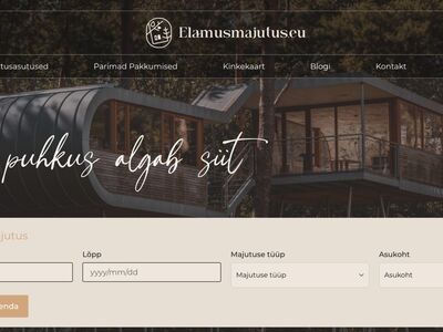 Toimiv turismivaldkonna veebiplatvorm