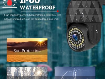 VALVEKAAMERA 5MP PTZ WIFI IP