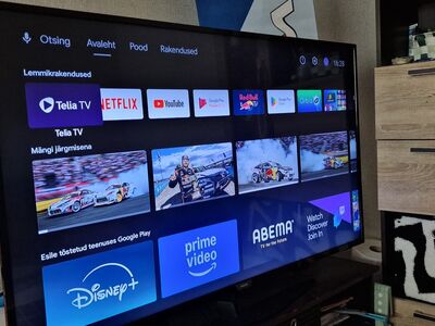4k uhd 55tolli Philips smart  televiisor