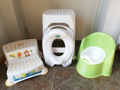 BabyBjörn pissipott + teised vannitoa abimehed