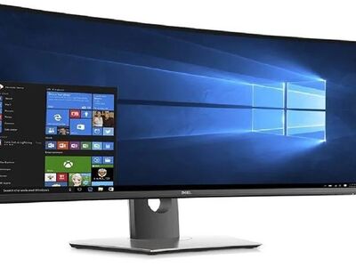 Dell Ultrasharp 34" curved monitor U3417W