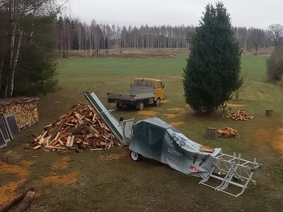 Halumasin Lumag SSA500GH-PRO + palgitõstuk