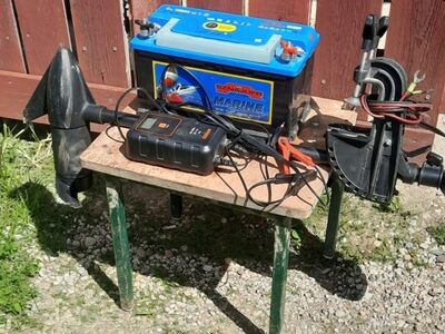 Elektriline paadimootor, viiekäiguline