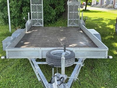 TIKI TP365-DRB väiketraktori- ja masinaveohaagis,