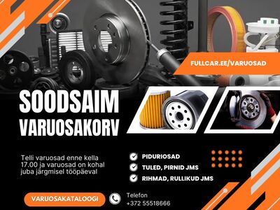 Soodsaim varuosakorv Eestis