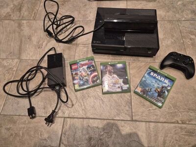 Microsoft Xbox One + Kinect + 3 mängu