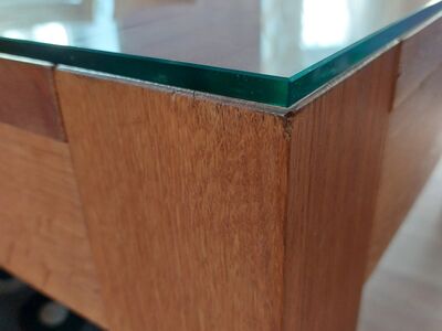 Karastatud klaas 1500x800x8mm, lihvitud servadega