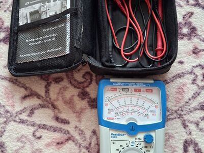 Analoogmultimeeter PeakTech 3385 (komplektne)