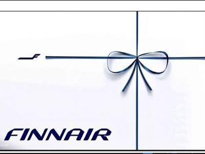 Finnairi 500€ kinkekaart