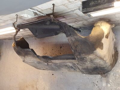 Volkswagen Transp. T4 mootori aluskate (metallist)