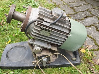 DDR elektrimootor / ajam VEM Nagema (0,75 kW, 220V