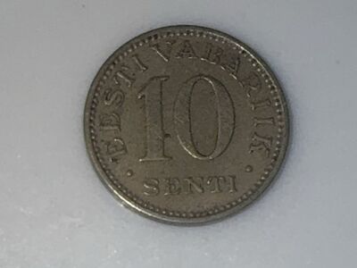 Eesti Vabariigi 10 senti, 1931