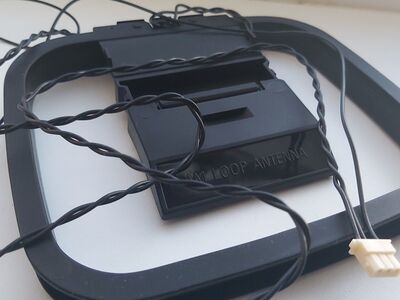 FM loop antenn raadiole