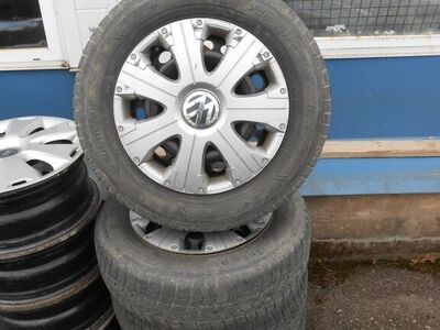 VW/Audi/Skoda veljed koos rehvidega 15" 4tk
