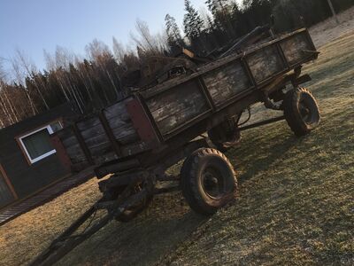Traktori haagis, 2-teljeline