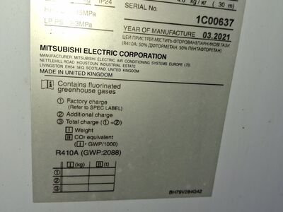 Õhk-vesi soojuspump Mitsubishi