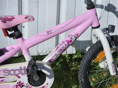 Väga korralik Scott 16" jalgratas