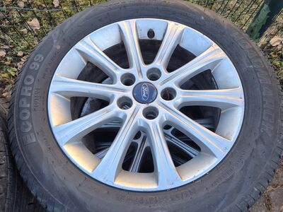 5×108 16" valuveljed suverehvidega 215/55R16