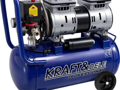 Õlivaba kompressor 24L 1200W 220L/min KD4099