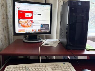 Lauaarvuti komplekt + Samsung monitor / Компьютер