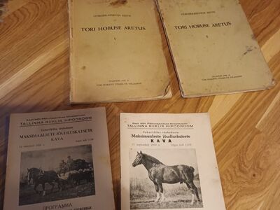 Vanaaegsed tori hobuste aretusraamatud