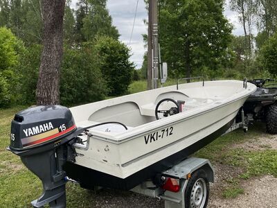 Mootorpaat Vator 14 R koos 4 taktilise Yamahaga
