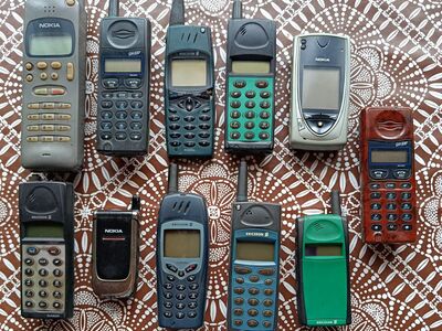 Vanad Nokia ja Ericsson mobiiltelefonid