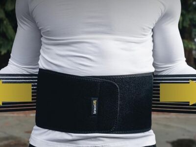 Pluss-suuruses BraceUP seljatugi, unisex