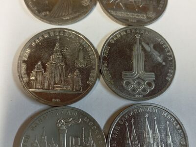 Moskva olümpia rublad