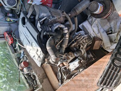 Двигатель и коробка передач от VW Passat